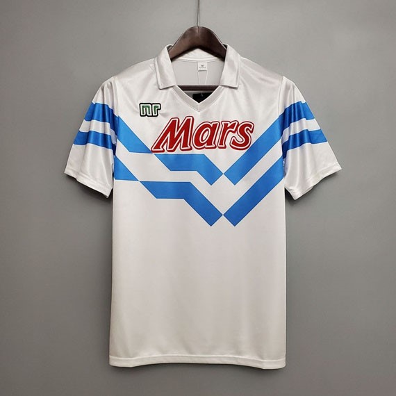 Thailande Maillot Naples Exterieur Retro 1988 1989